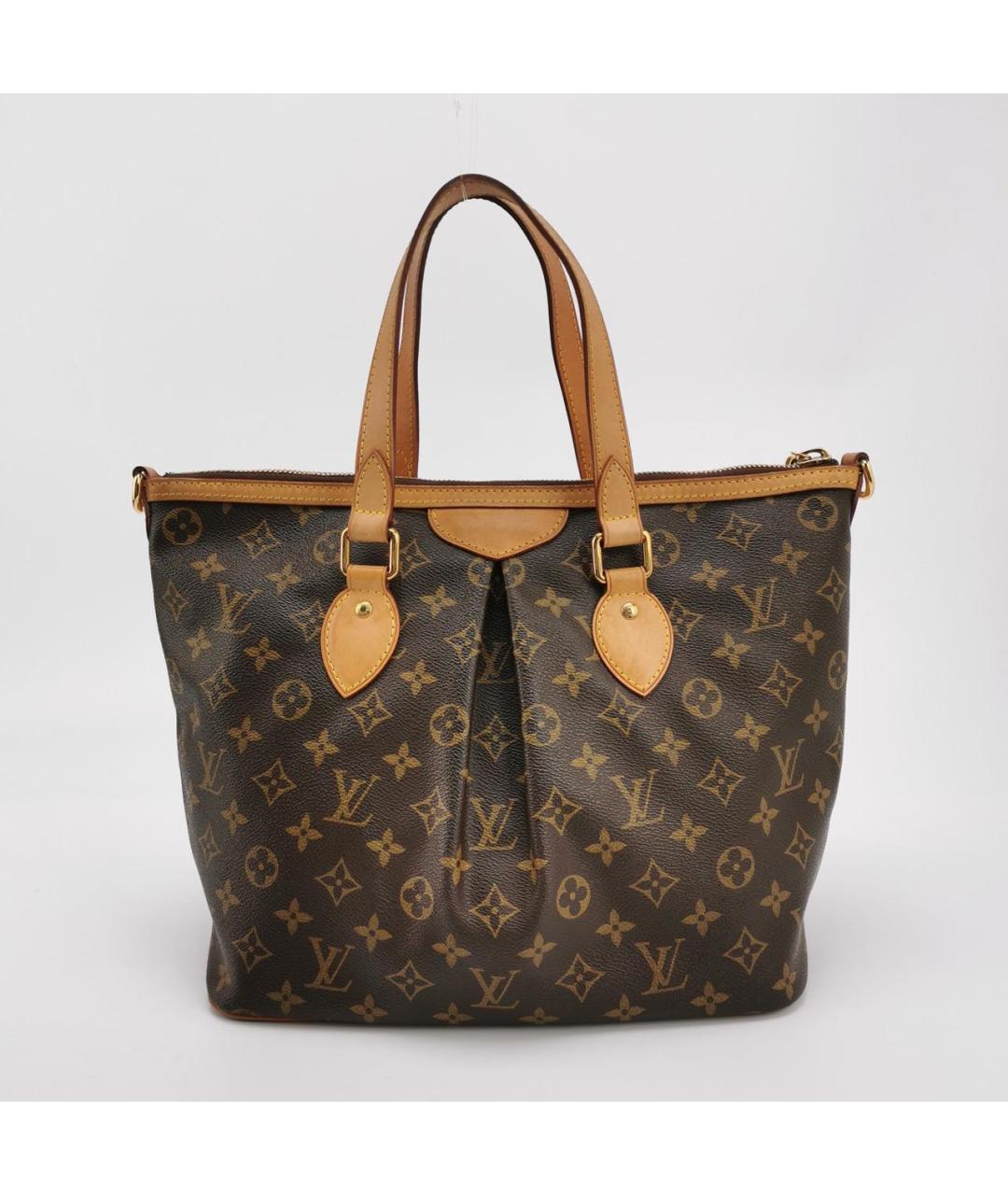 LOUIS VUITTON Коричневая сумка тоут, фото 2