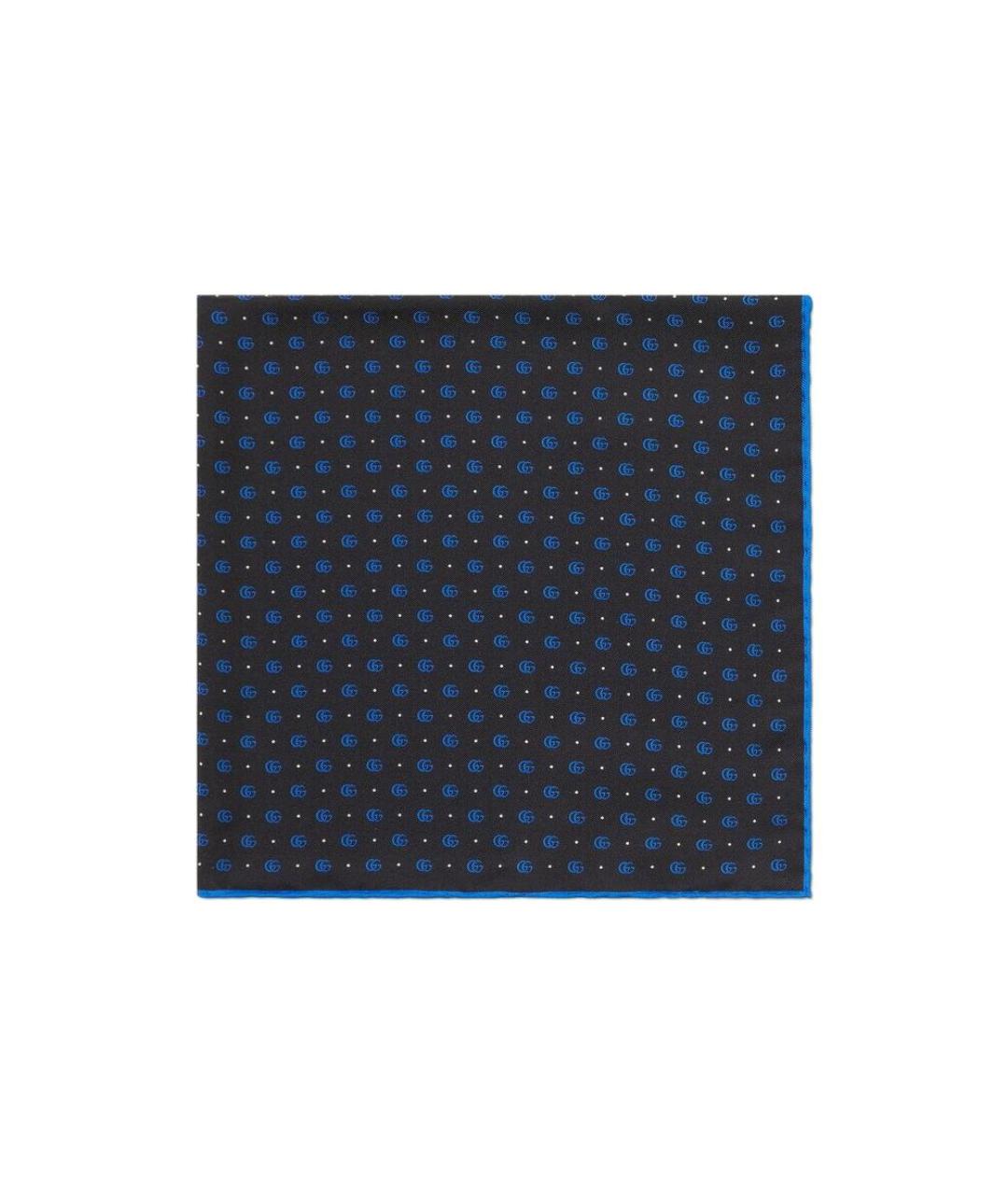 GUCCI Синий шарф, фото 2