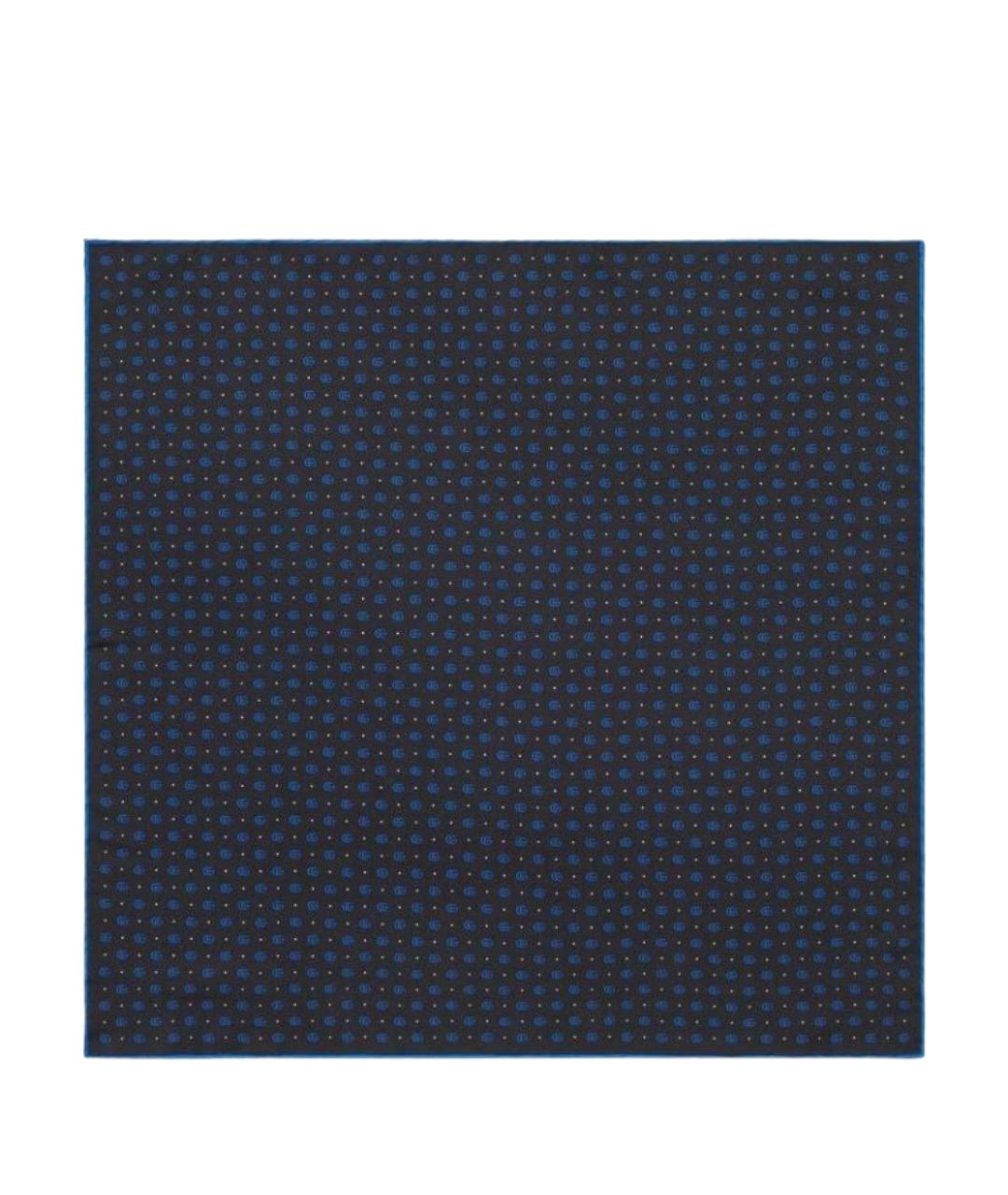 GUCCI Синий шарф, фото 1