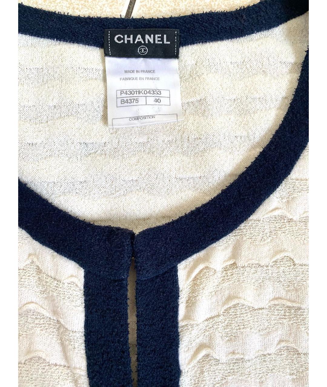 CHANEL Белый жакет/пиджак, фото 7