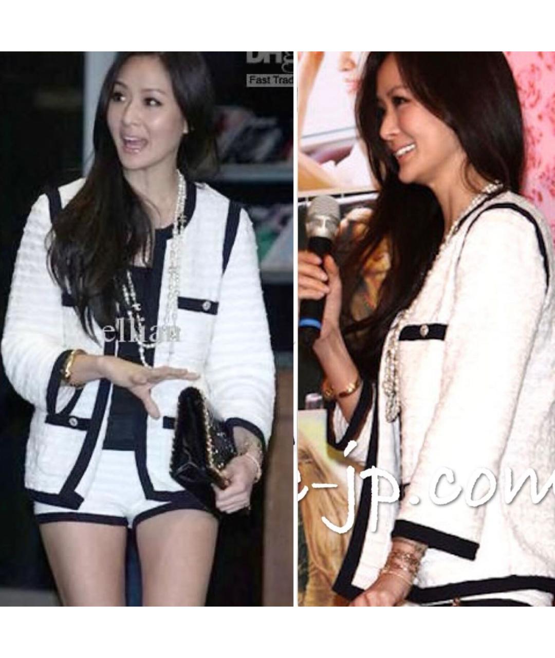 CHANEL Белый жакет/пиджак, фото 5