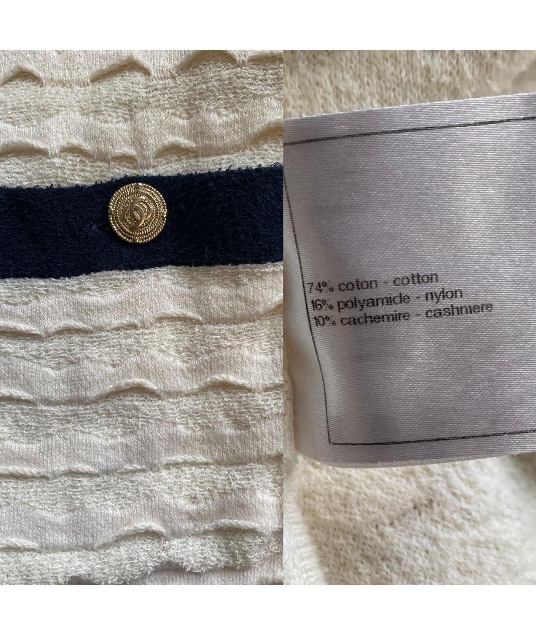 CHANEL Белый жакет/пиджак, фото 8