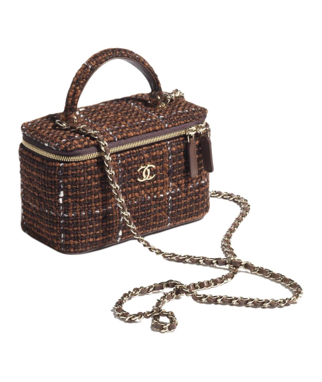 CHANEL Коричневая сумка через плечо, фото 2