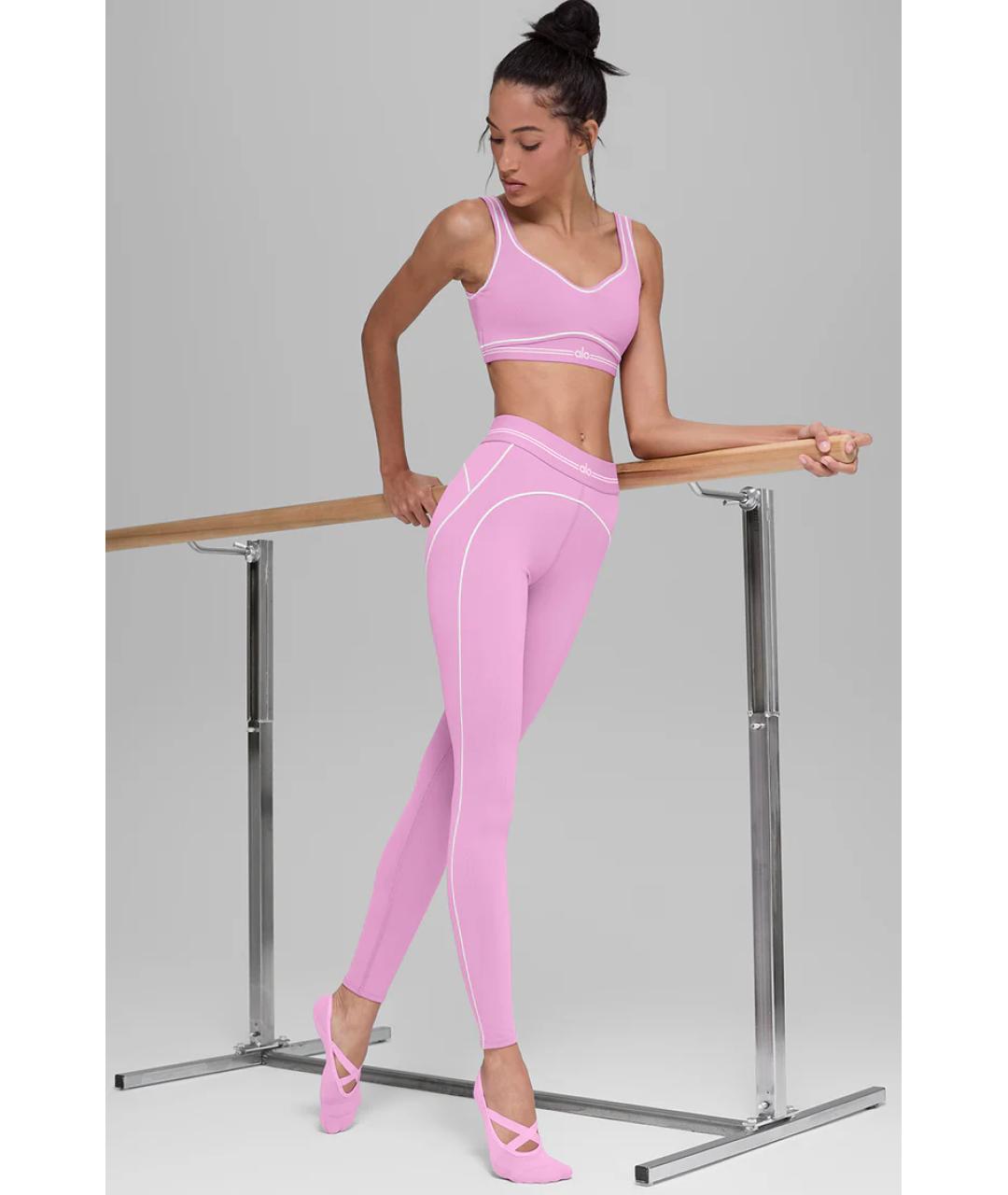 ALO YOGA Розовый спортивные костюмы, фото 2