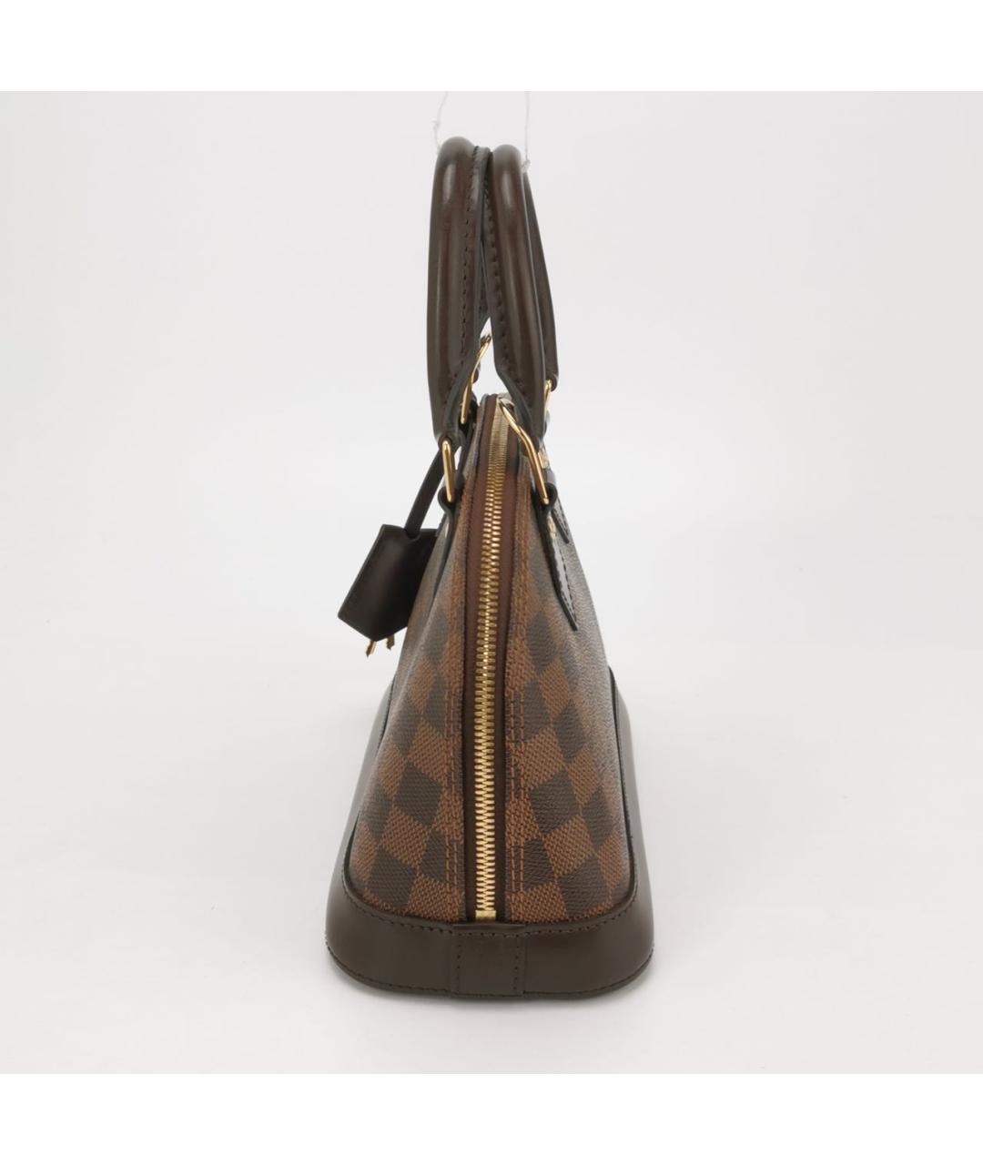 LOUIS VUITTON Коричневая сумка с короткими ручками, фото 2