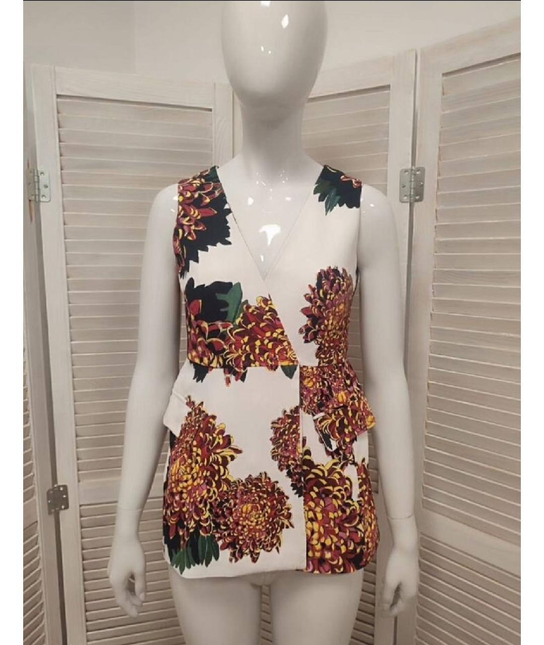 SPORTMAX Мульти вискозный жилет, фото 10