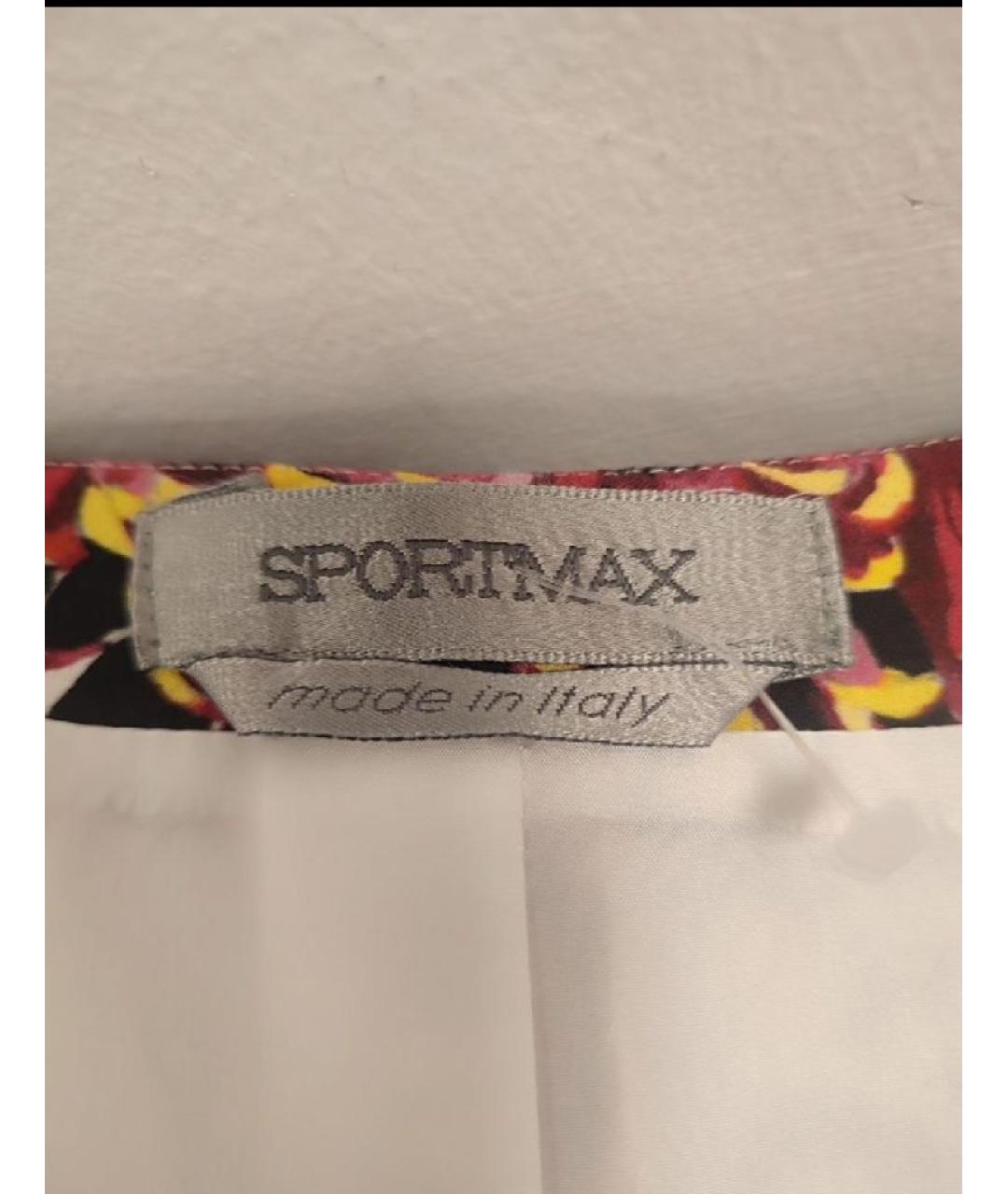 SPORTMAX Мульти вискозный жилет, фото 3