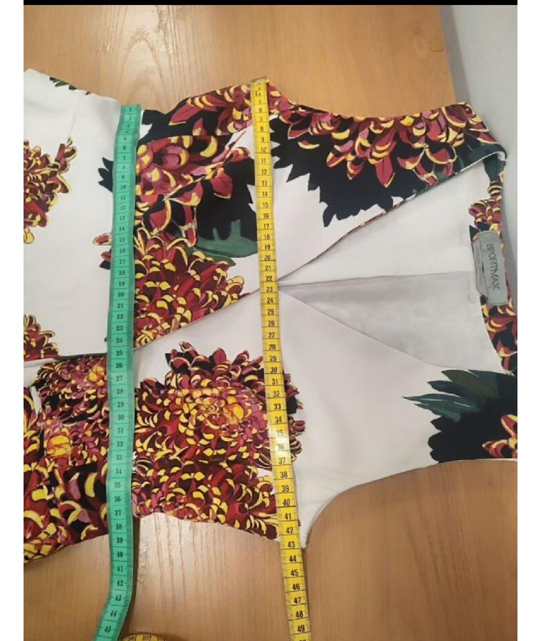 SPORTMAX Мульти вискозный жилет, фото 8