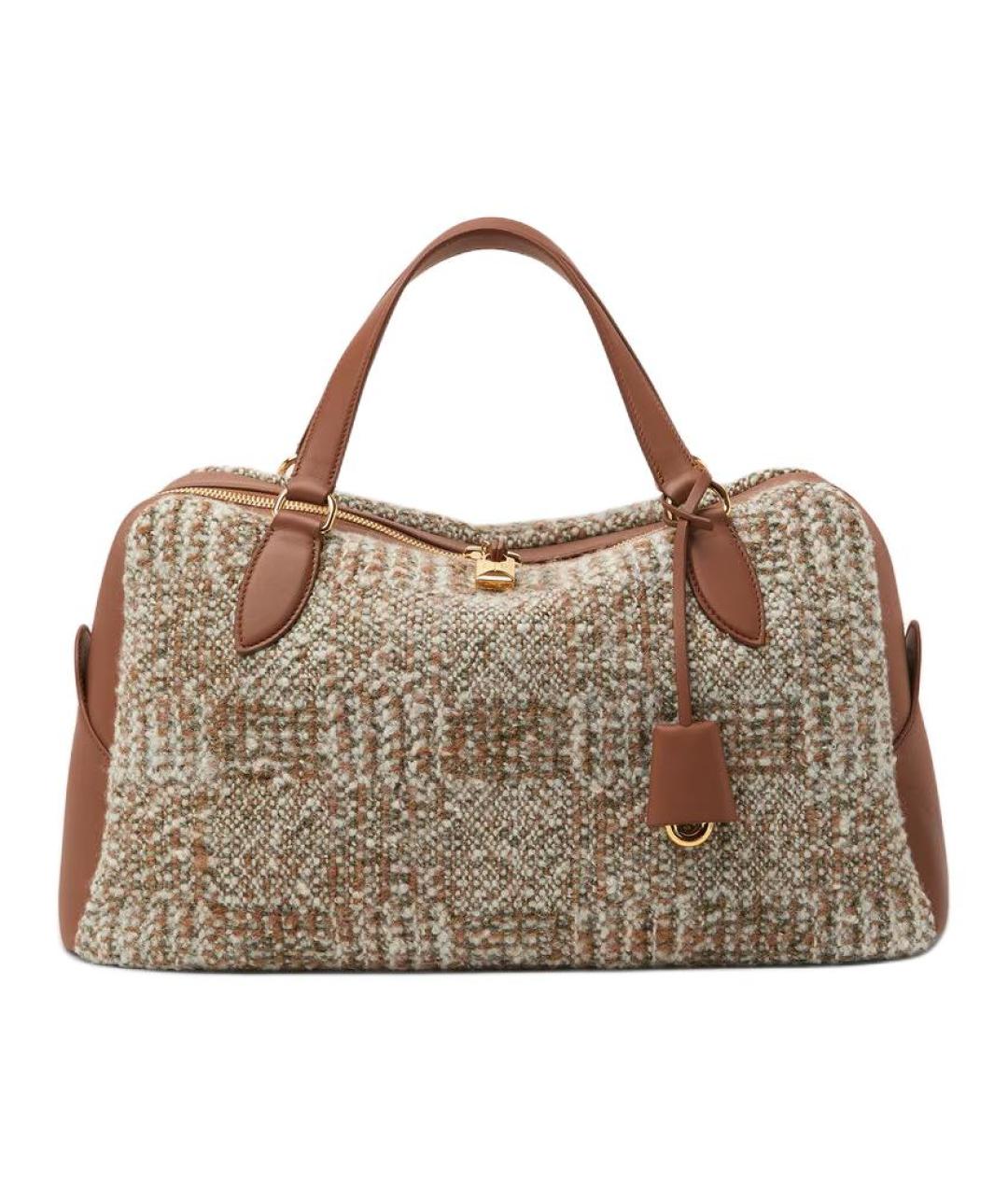 LORO PIANA Коричневая сумка через плечо, фото 1