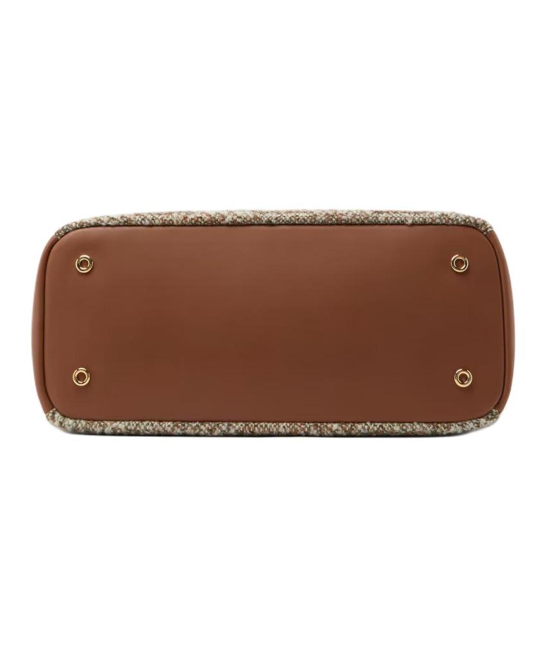 LORO PIANA Коричневая сумка через плечо, фото 3