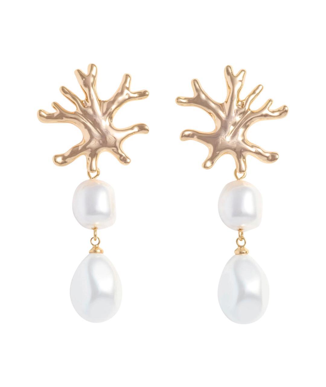 SELF-PORTRAIT Золотые серьги, фото 3