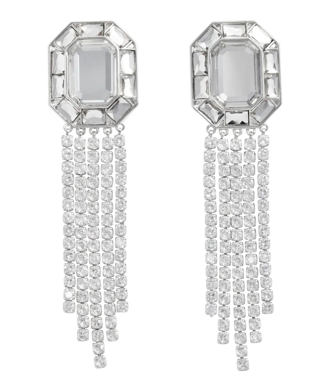 SELF-PORTRAIT Серебряные металлические серьги, фото 1