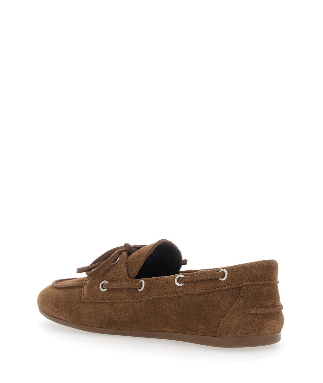 JEFFREY CAMPBELL Коричневые замшевые лоферы, фото 3