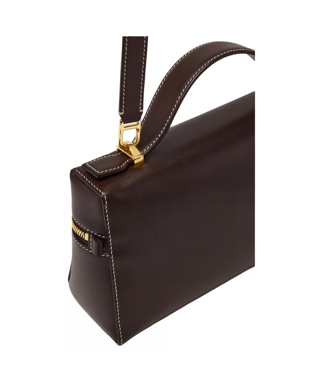 LORO PIANA Черная сумка через плечо, фото 3