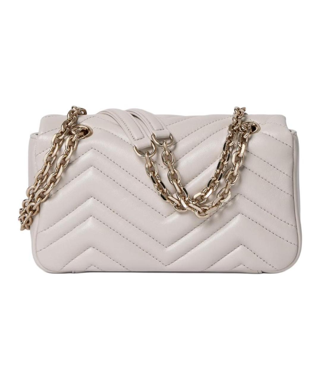 GUCCI Серая кожаная сумка через плечо, фото 3