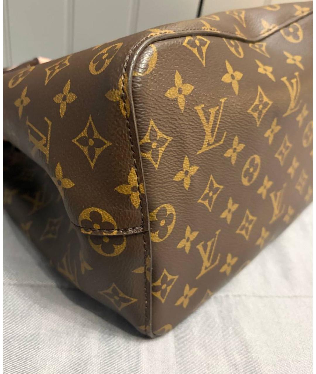 LOUIS VUITTON Коричневая сумка через плечо, фото 7