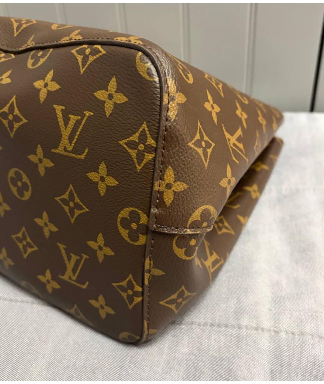 LOUIS VUITTON Коричневая сумка через плечо, фото 8