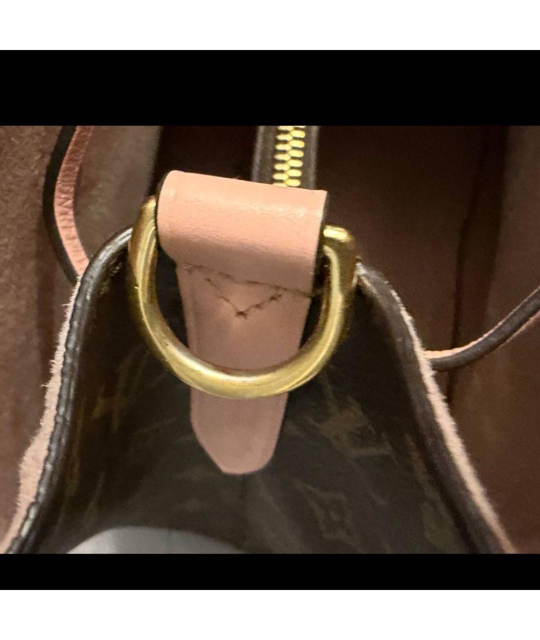 LOUIS VUITTON Коричневая сумка через плечо, фото 3