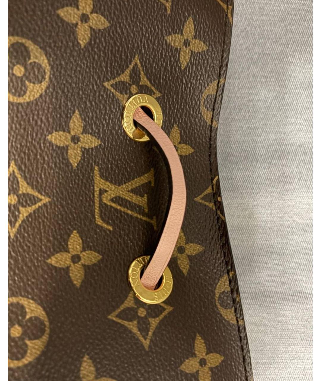 LOUIS VUITTON Коричневая сумка через плечо, фото 5