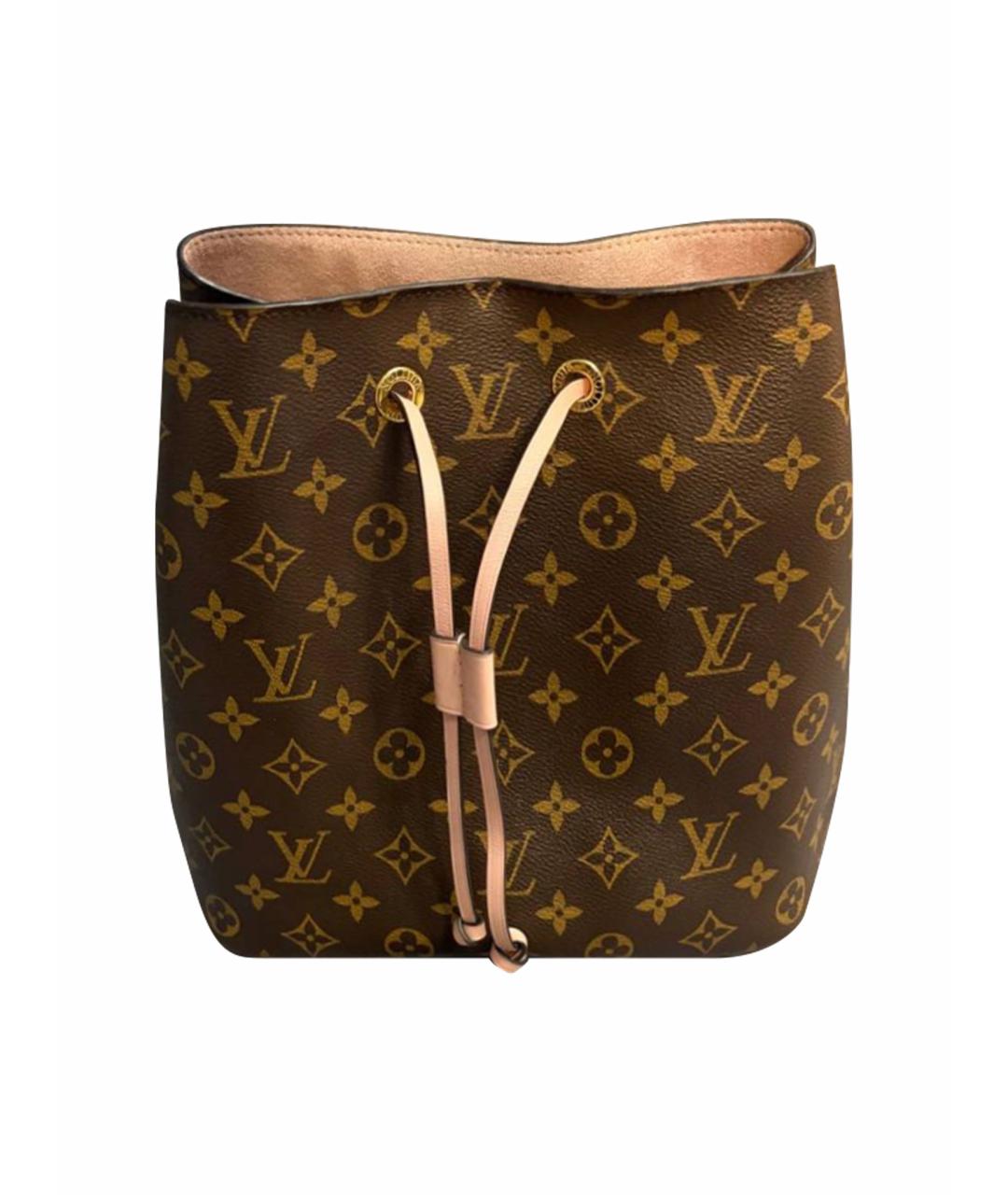 LOUIS VUITTON Коричневая сумка через плечо, фото 1