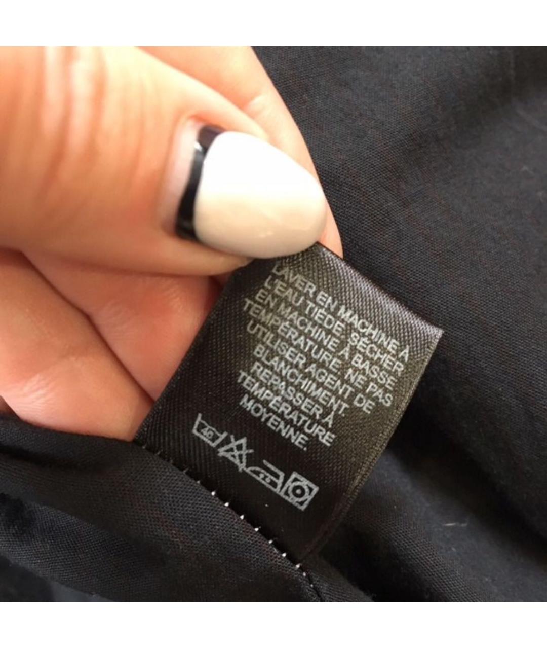 MARC JACOBS Черный хлопковый тренч/плащ, фото 6