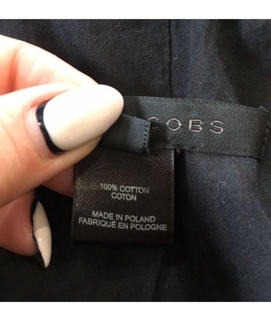 MARC JACOBS Черный хлопковый тренч/плащ, фото 8