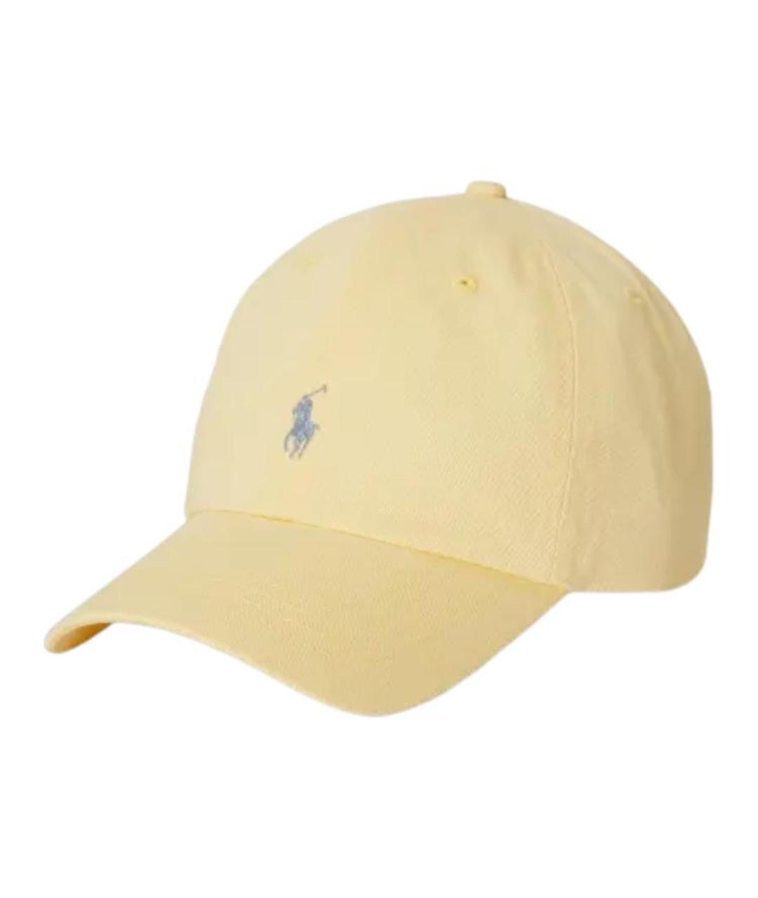 POLO RALPH LAUREN Желтая кепка, фото 1