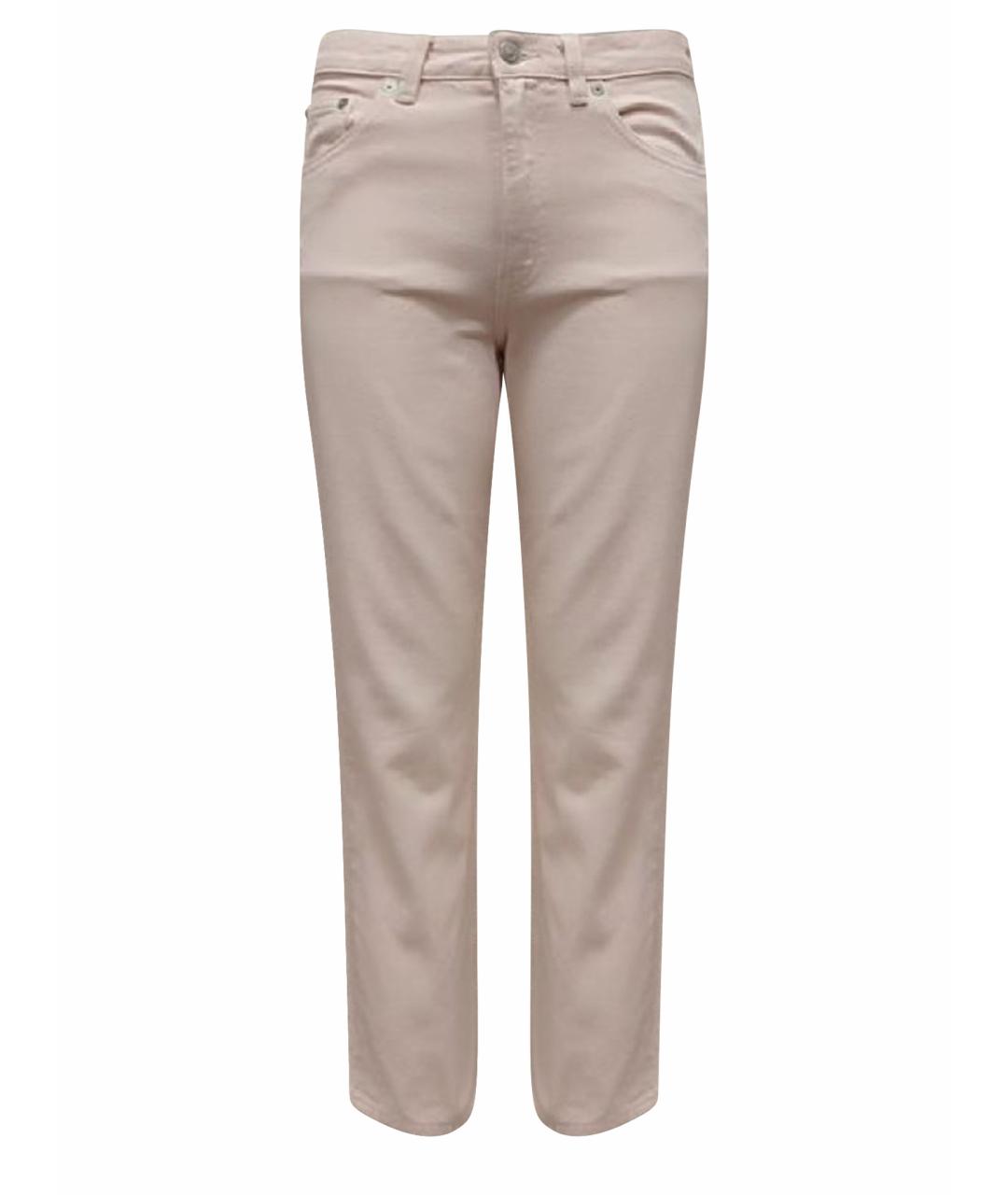 ARKET Розовые хлопковые прямые джинсы, фото 1