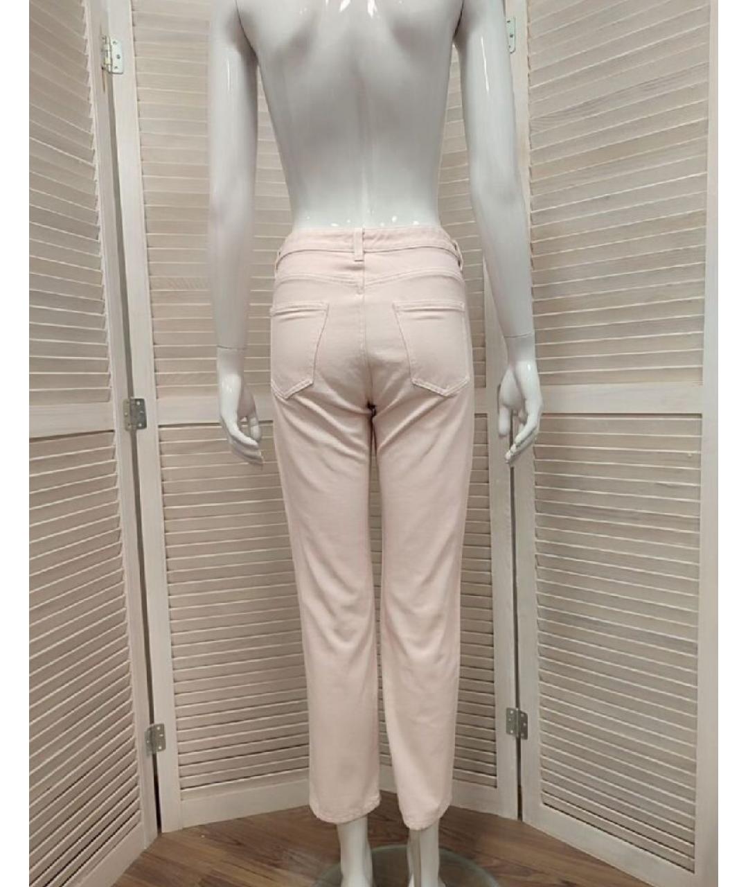 ARKET Розовые хлопковые прямые джинсы, фото 2