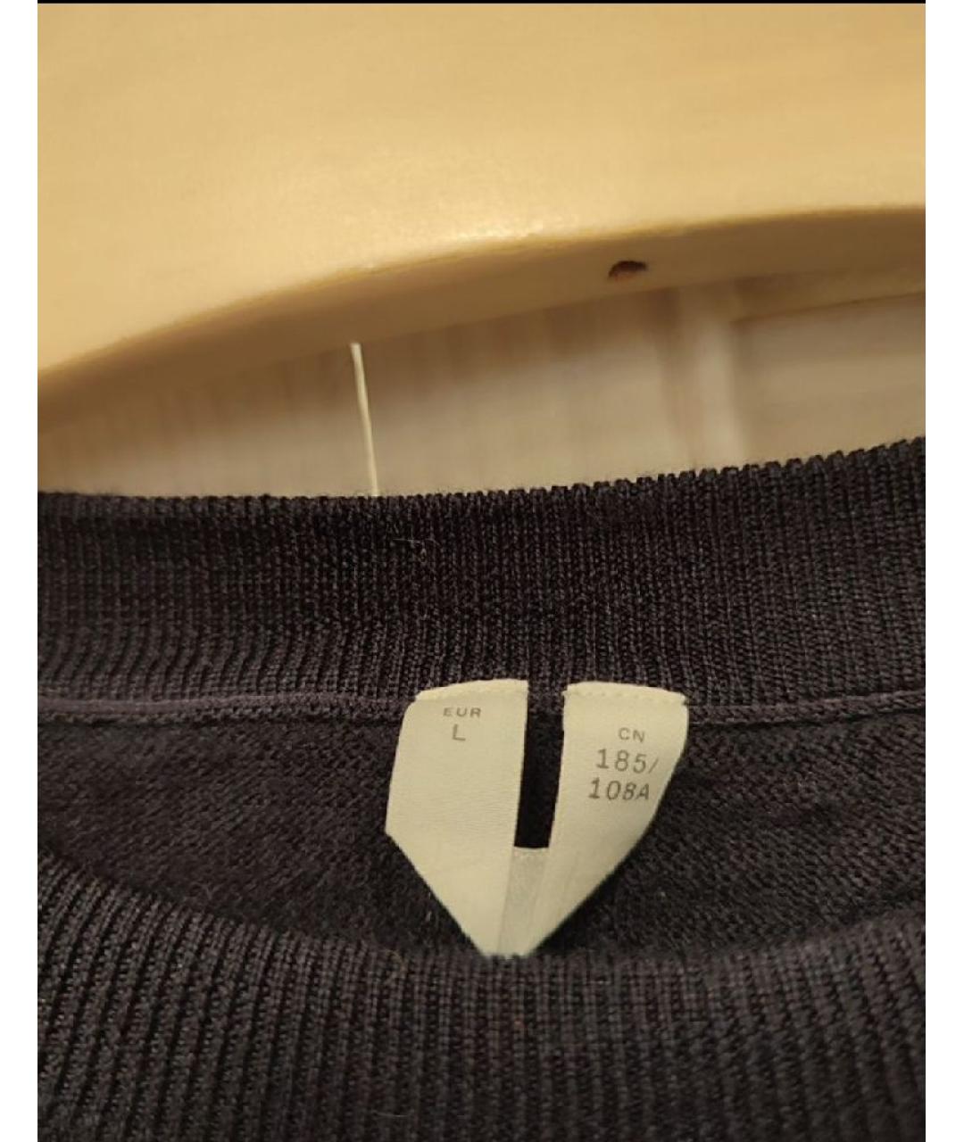 ARKET Темно-синий шерстяной джемпер / свитер, фото 3