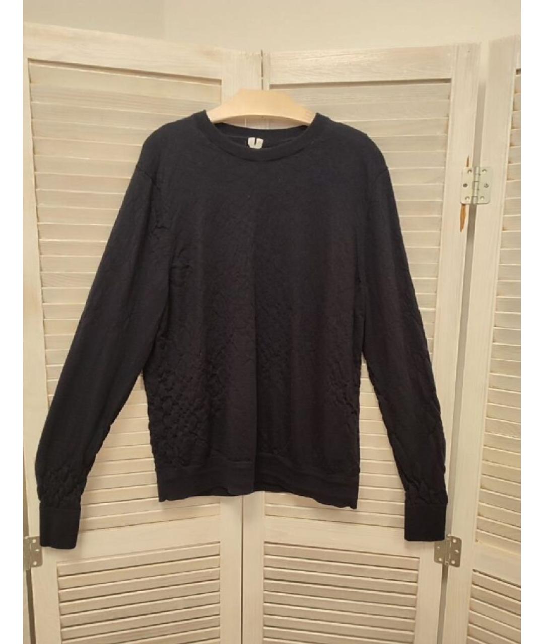 ARKET Темно-синий шерстяной джемпер / свитер, фото 10