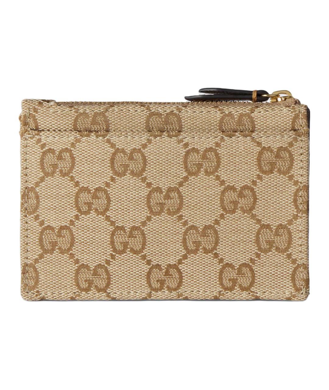 GUCCI Бежевая ключница, фото 4