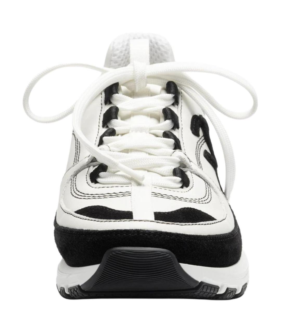 CHANEL Белые кроссовки, фото 5