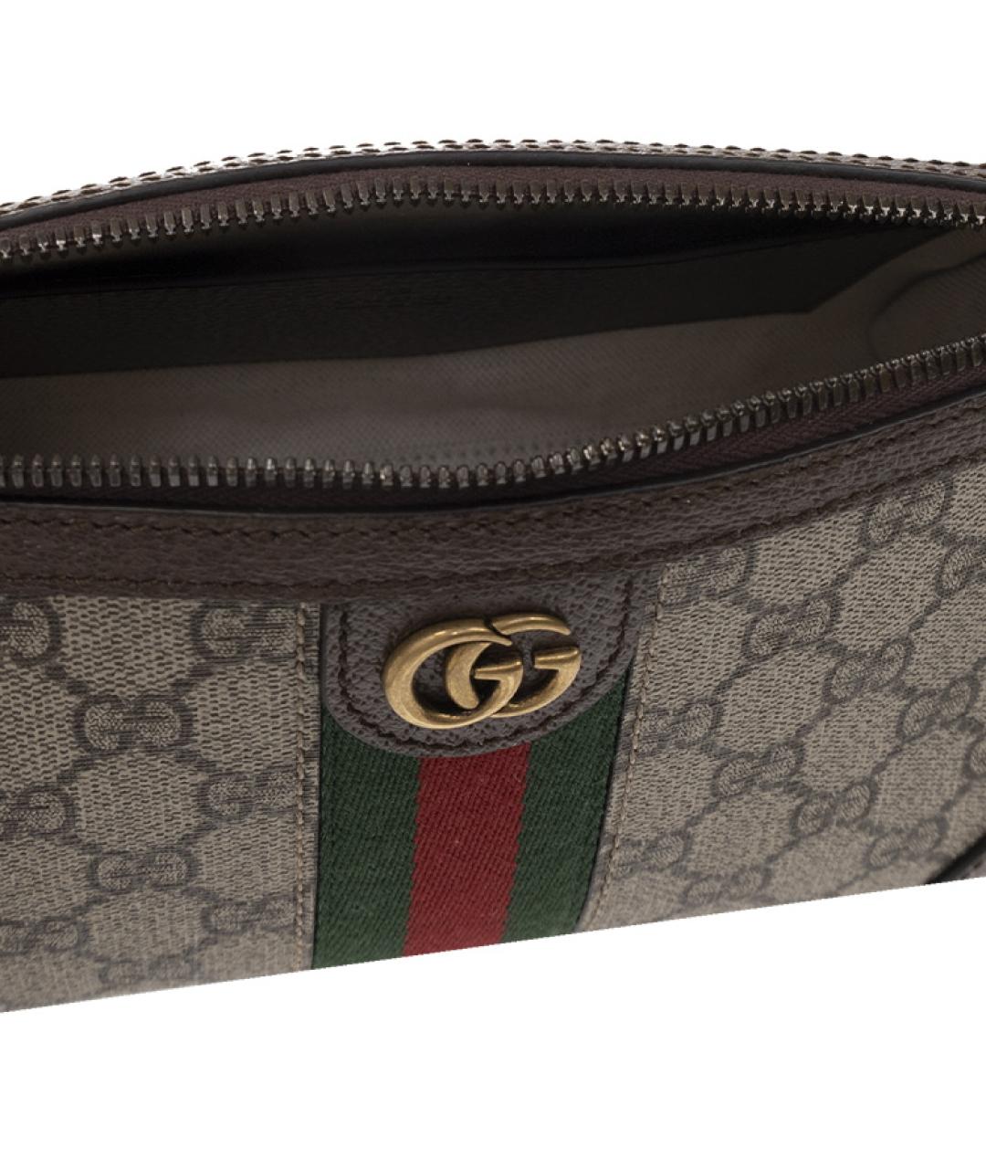 GUCCI Коричневая сумка на плечо, фото 4