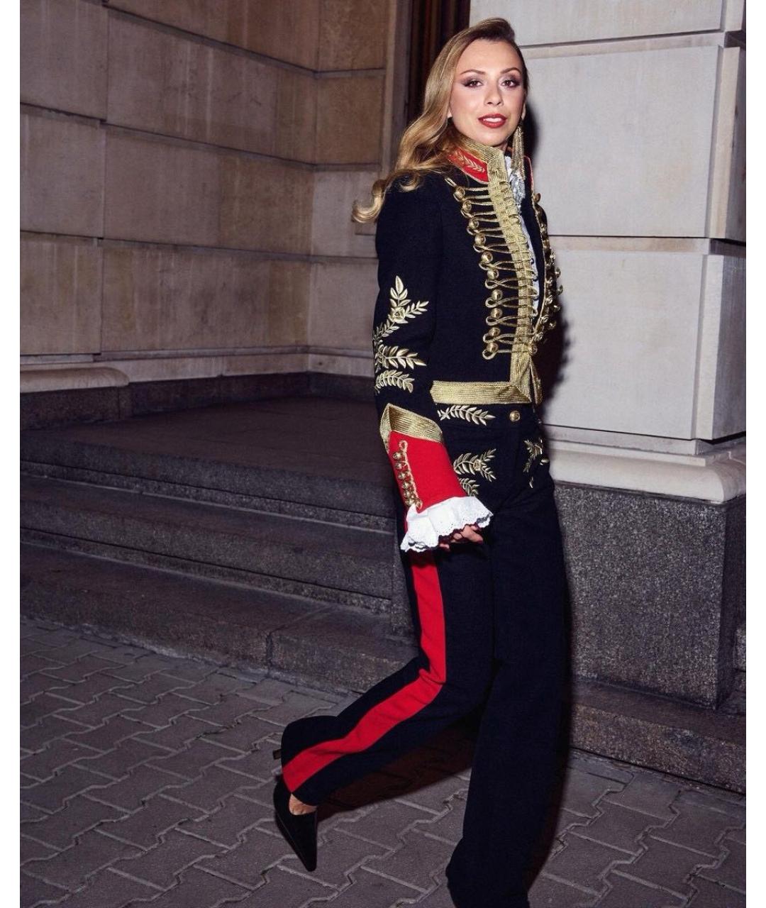 PACO RABANNE Черный шерстяной жакет/пиджак, фото 8