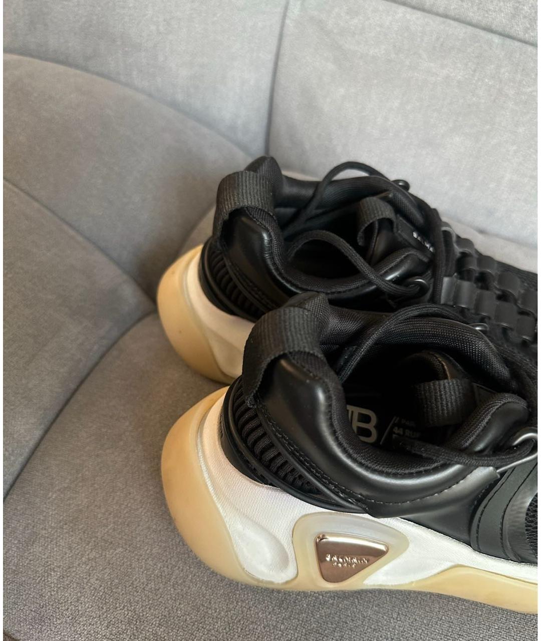 BALMAIN Черные кроссовки, фото 3