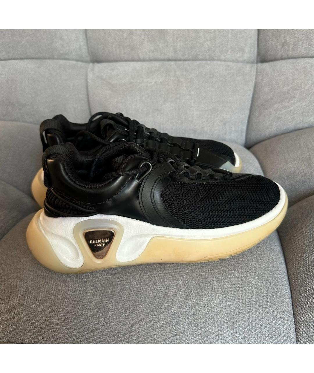 BALMAIN Черные кроссовки, фото 7