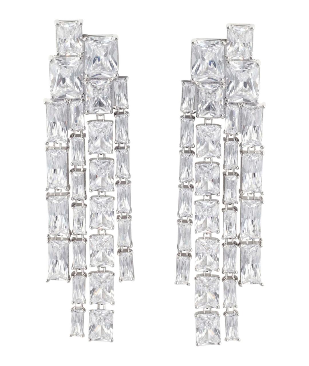 SELF-PORTRAIT Серебряные металлические серьги, фото 1