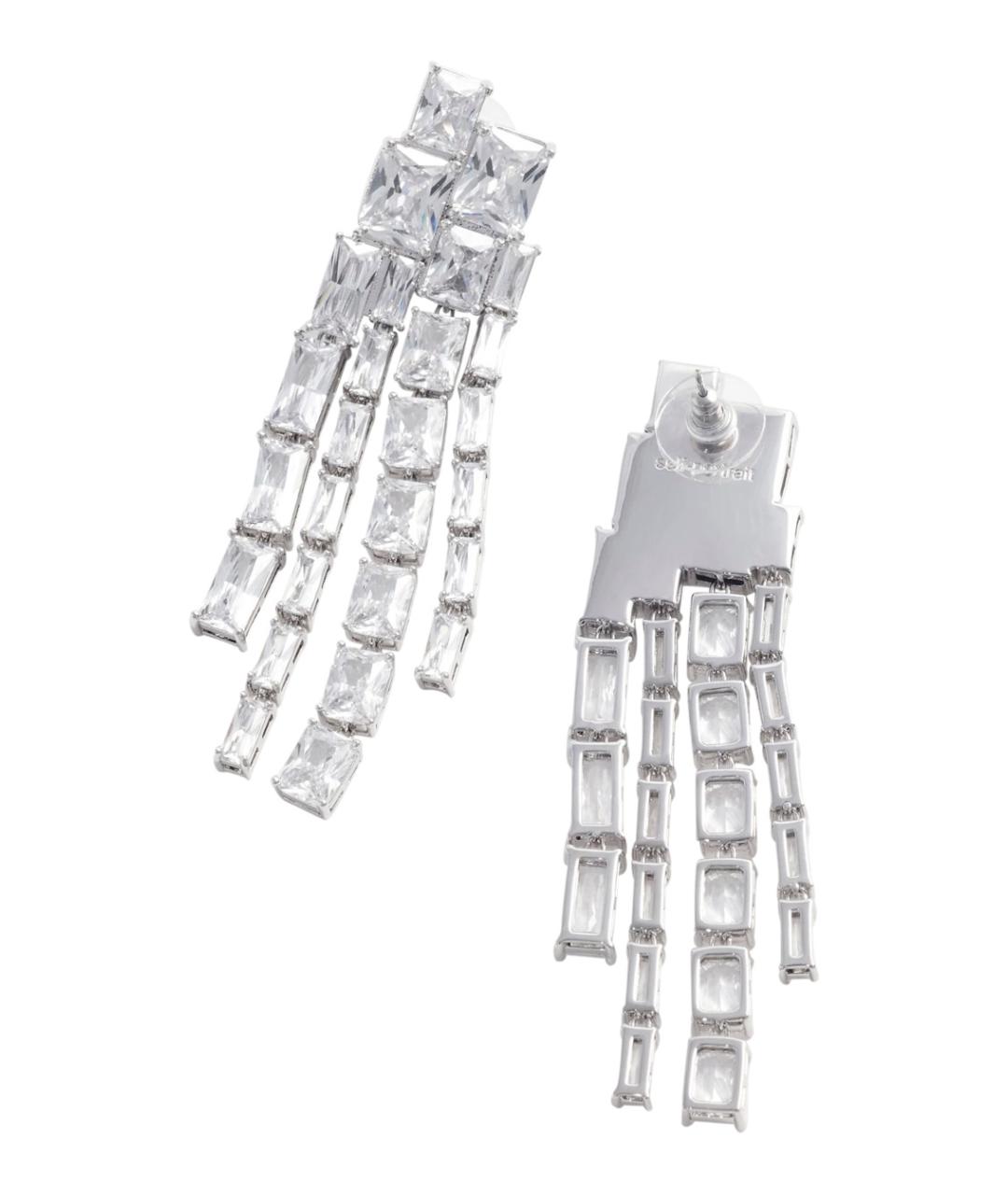 SELF-PORTRAIT Серебряные металлические серьги, фото 2