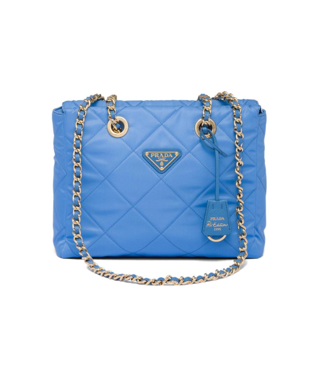 PRADA Синяя сумка через плечо, фото 1