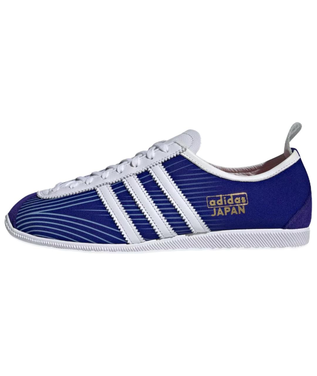 ADIDAS Синие кожаные кроссовки, фото 2