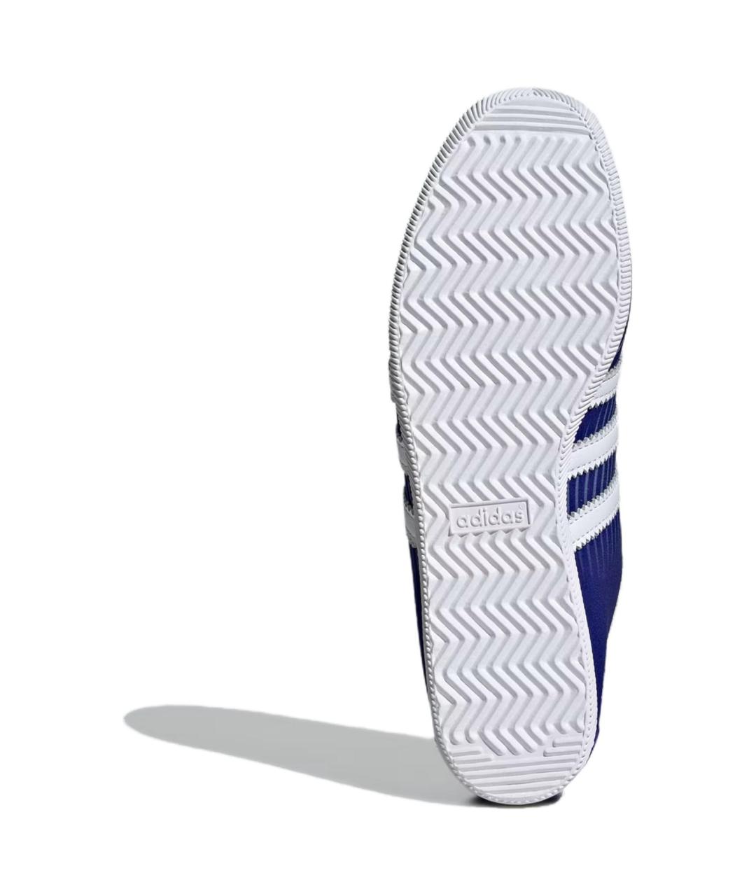 ADIDAS Синие кожаные кроссовки, фото 5