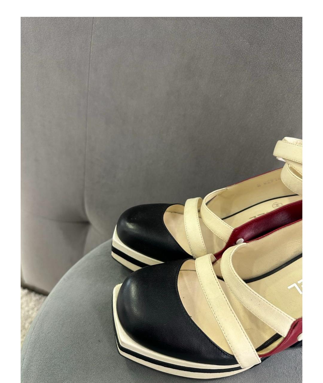 CHANEL Мульти босоножки, фото 2