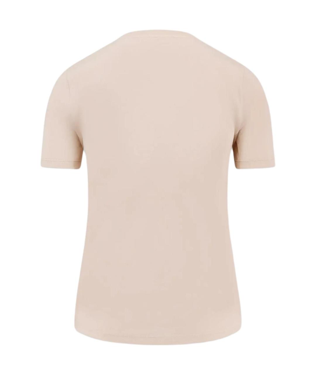 CELINE Бежевая футболка, фото 2