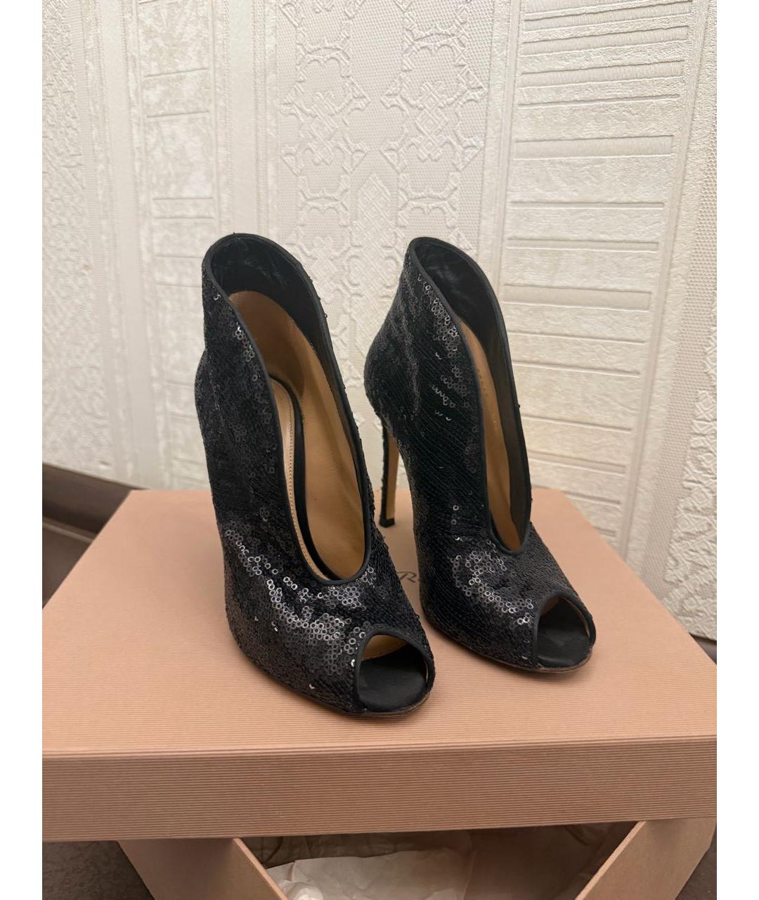 GIANVITO ROSSI Черные ботильоны, фото 2