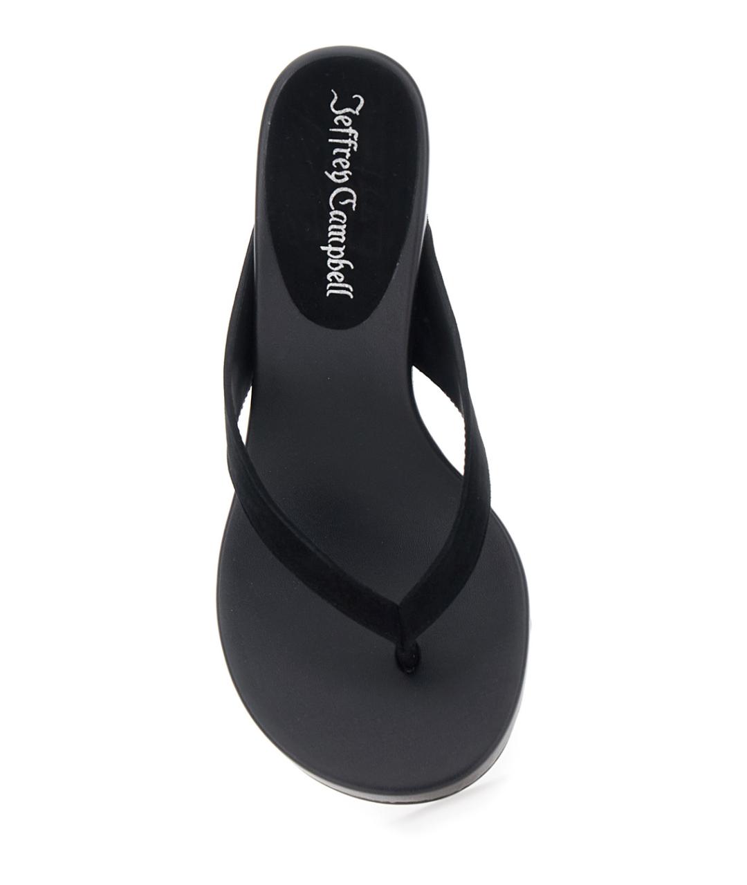 JEFFREY CAMPBELL Черные замшевые мюли, фото 4