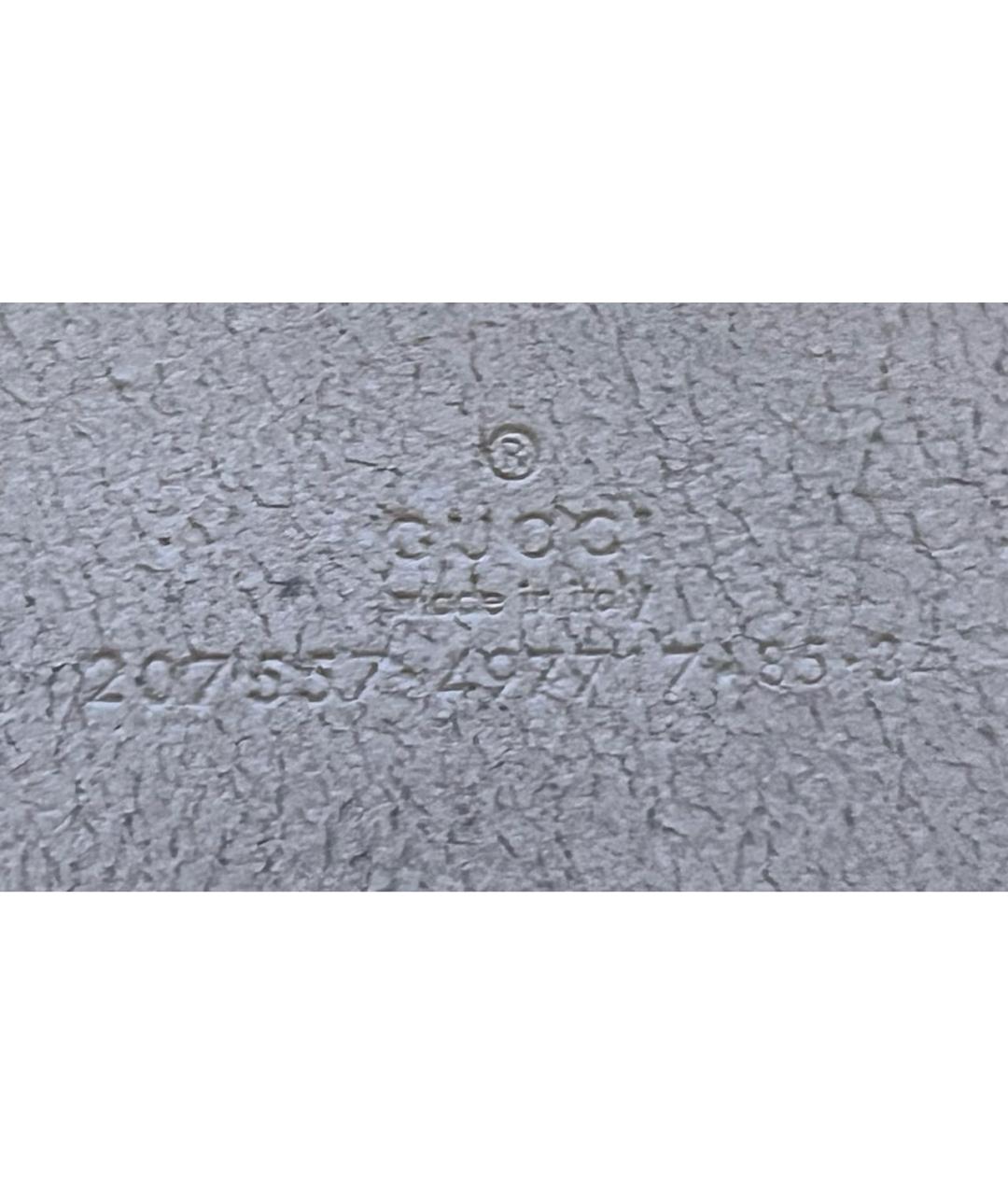 GUCCI Бежевый кожаный ремень, фото 3