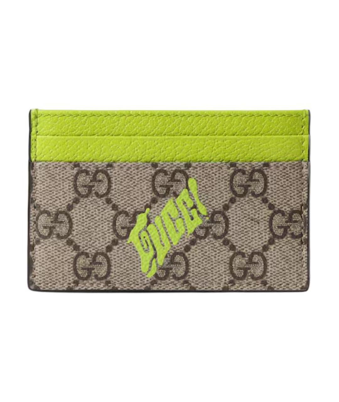 GUCCI Зеленый кардхолдер, фото 1