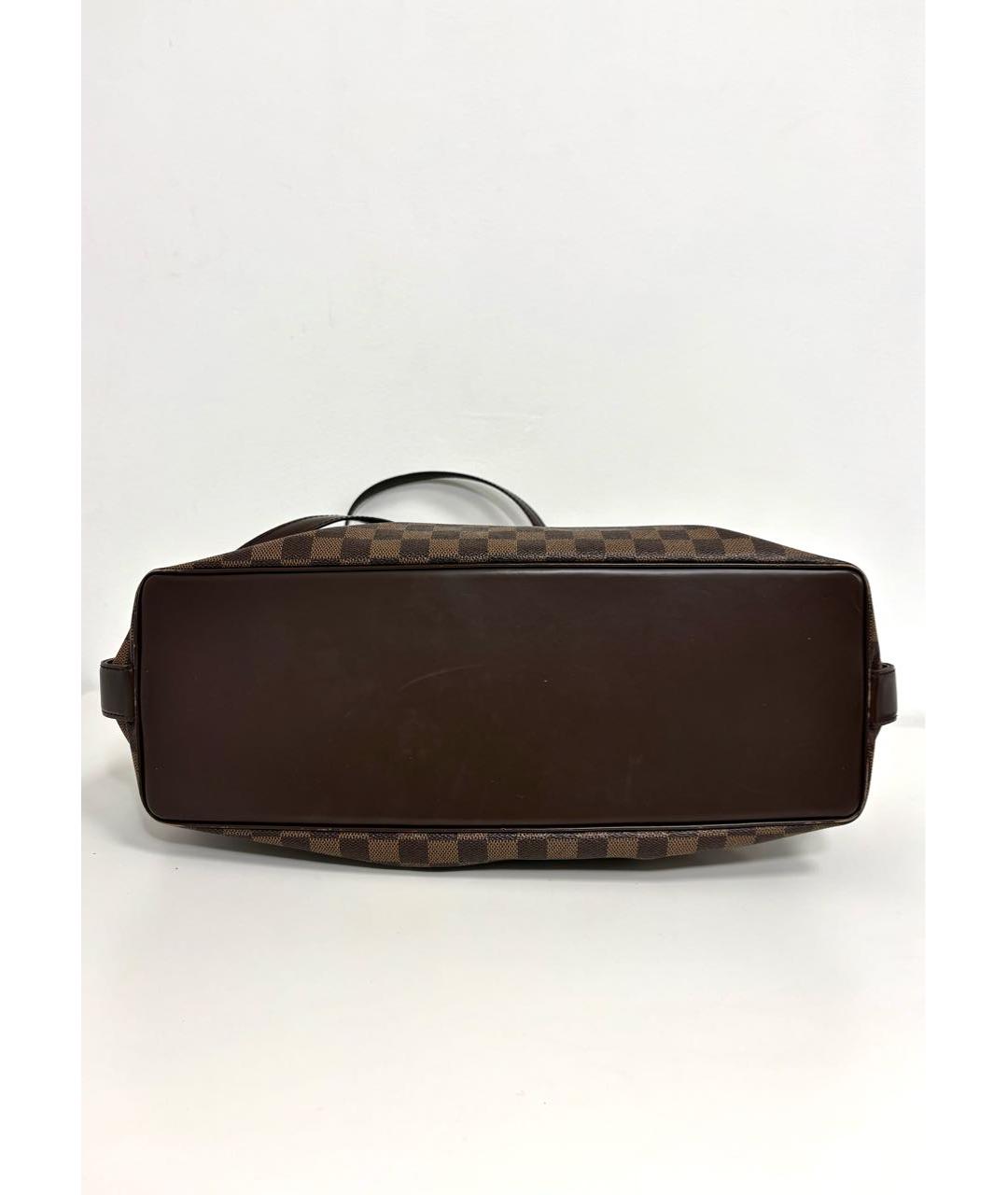 LOUIS VUITTON Коричневая сумка тоут, фото 6