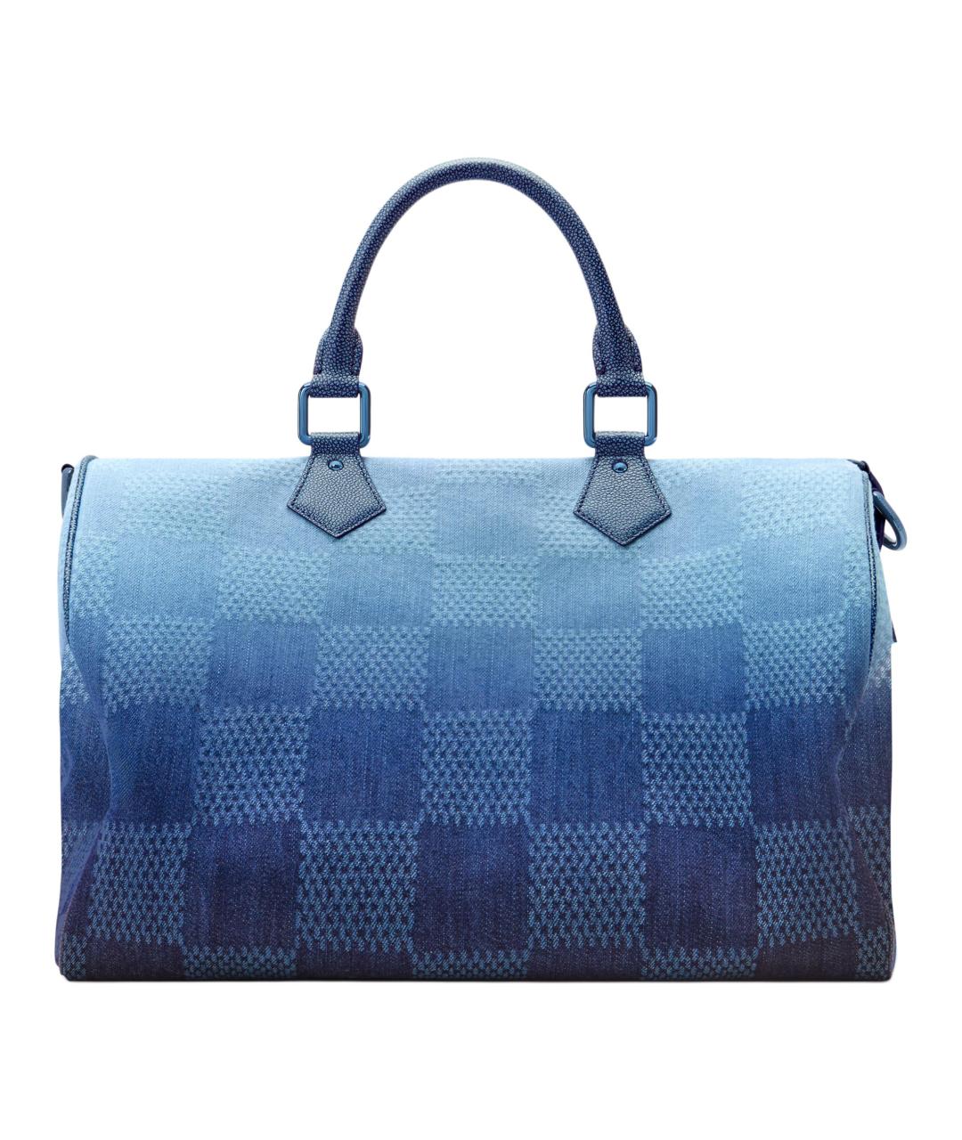 LOUIS VUITTON Синяя сумка на плечо, фото 3